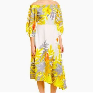 Donna Morgan Women's Asymmetrical Off the
Shoulder Dress size 16 New